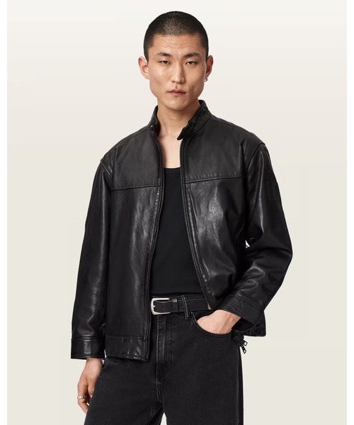 FELIX LTHR RACER JKT（その他アウター）｜ALLSAINTS（オールセインツ