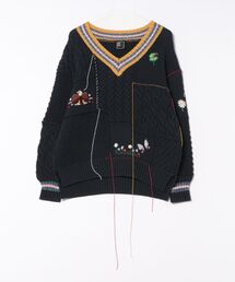ケイタマルヤマ  ニット 楽天市場】//ニットバイケイタマルヤマ KNIT by KEITA MARUYAMA 刺繍