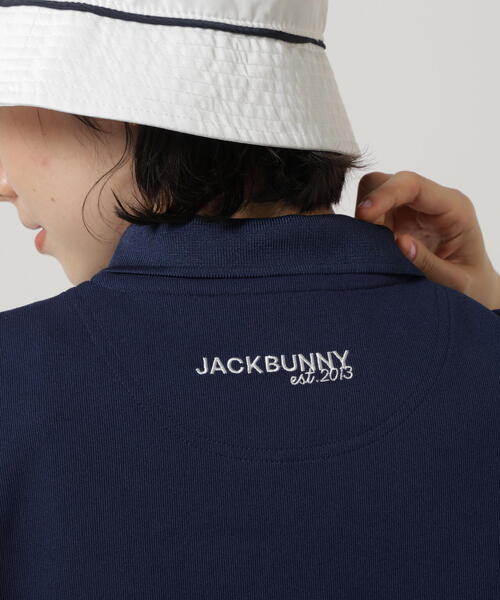 Jack Bunny!!(ジャックバニー)の「【Jack Bunny!!】軽量ピンカリストレッチ半袖ポロシャツ(ポロシャツ・レディース・ネイビー/ホワイト/グリーン・SMALL/MEDIUM/LARGE)」の17枚目の写真