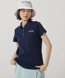 Jack Bunny!!（ジャックバニー）の「【Jack Bunny!!】軽量ピンカリストレッチ半袖ポロシャツ（ポロシャツ）」