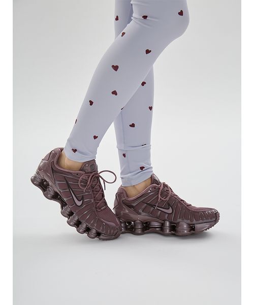 emmi（エミ）の「【HEART】 ハートパターンレギンス/UVカット/接触冷感（その他パンツ・レディース・ネイビー/オフホワイト/ライトブルー・0/1）」の6枚目の写真