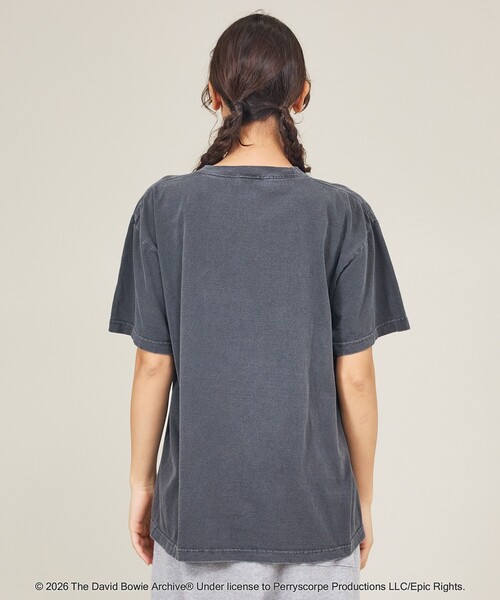 GOOD ROCK SPEED(グッドロックスピード)の「【GOOD ROCK SPEED/グッドロックスピード】ロゴT / ラメプリント / THE BEATLES / AC/DC / DAVID BOWIE / ロックTシャツ(Tシャツ/カットソー・レディース・ブラウン/ブルー/ブラック・フリー)」の20枚目の写真