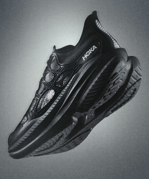 HOKA（ホカ）の「MACH X CAGED　1168932-BMD（スニーカー・メンズ・ブラック・28.0cm/27.5cm/27.0cm/26.5cm/26.0cm/25.5cm/25.0cm/24.5cm/24.0cm/23.5cm/23.0cm/29.0cm/28.5cm）」の3枚目の写真