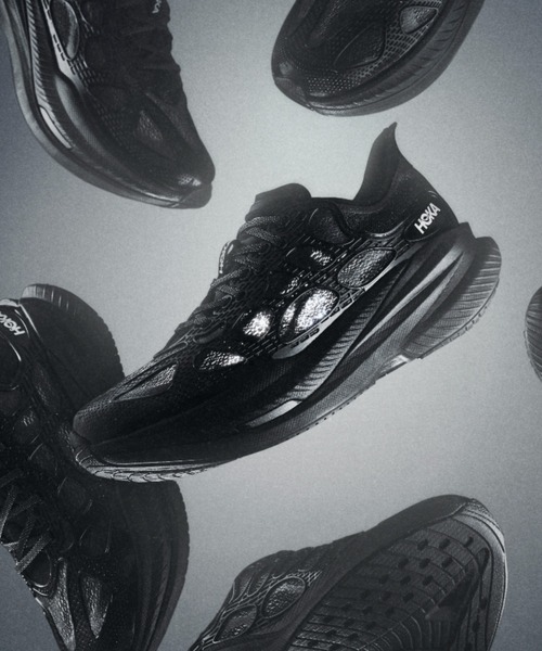 HOKA（ホカ）の「MACH X CAGED　1168932-BMD（スニーカー・メンズ・ブラック・28.0cm/27.5cm/27.0cm/26.5cm/26.0cm/25.5cm/25.0cm/24.5cm/24.0cm/23.5cm/23.0cm/29.0cm/28.5cm）」の5枚目の写真