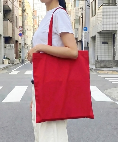 United Athle(ユナイテッドアスレ)の「【United Athle】デイリー フラット トートバッグ L 1406(トートバッグ・レディース・グリーン/レッド/バーガンディー/オレンジ/スモークピンク/スカイブルー/ライトイエロー/ブルー/グレー/エメラルドブルー/ライトピンク/スモーキーグリーン系/ブラック/ダークブラウン/ライトグレー/ホワイト/ライトパープル/ネイビー/パープル/イエロー/ナチュラル・FREE)」の19枚目の写真