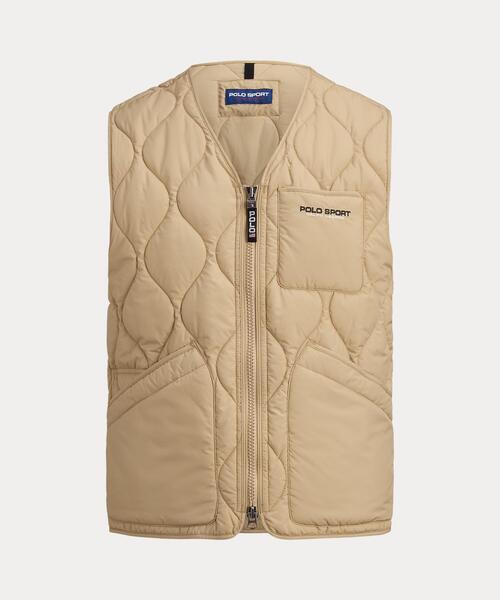POLO RALPH LAUREN（ポロ ラルフ ローレン）の「Polo Sport キルテッド ベスト（ベスト・メンズ・ブラウン系3・L/M/S）」の9枚目の写真