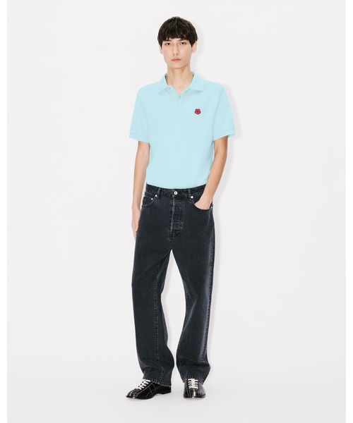 KENZO(ケンゾー)の「'Boke Flower' スリム ポロ イン コットン(ポロシャツ・メンズ・ブルー系その他・SMALL/MEDIUM/LARGE/X-LARGE/XX-LARGE/X-SMALL)」の6枚目の写真