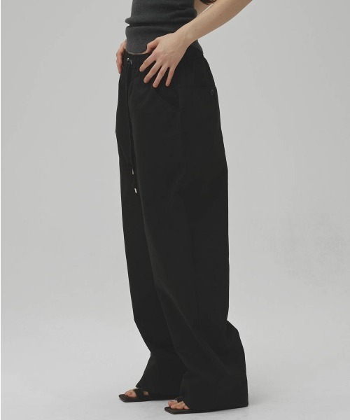 TODAYFUL（トゥデイフル）の「【TODAYFUL/トゥデイフル】Easy Chino Pants/イージーチノパンツ（チノパンツ・レディース・キナリ/バーガンディー/ブラック・36/38）」の10枚目の写真