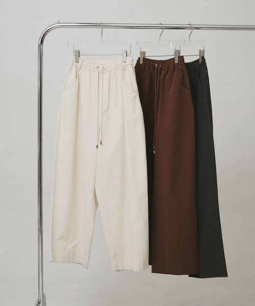 TODAYFUL（トゥデイフル）の「【TODAYFUL/トゥデイフル】Easy Chino Pants/イージーチノパンツ（チノパンツ・レディース・キナリ/バーガンディー/ブラック・36/38）」の14枚目の写真