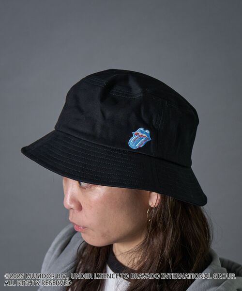 CRAFT STANDARD BOUTIQUE（クラフトスタンダードブティック）の「【ザ・ローリング・ストーンズ】バケットハット（ハット・メンズ・ブラック・FREE）」の4枚目の写真