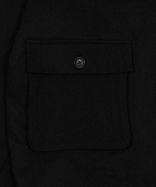 BROWNY（ブラウニー）の「BROWNY/【26年春夏新作】ダブルポケットショートジャケット（ブルゾン・メンズ・ブルー系その他/ブラック・MEDIUM/LARGE）」の8枚目の写真