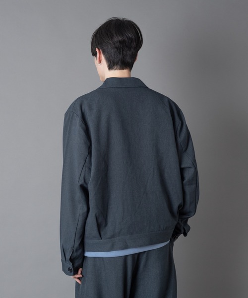 BROWNY(ブラウニー)の「BROWNY/【26年春夏新作】ダブルポケットショートジャケット(ブルゾン・メンズ・ブルー系その他/ブラック・MEDIUM/LARGE)」の20枚目の写真