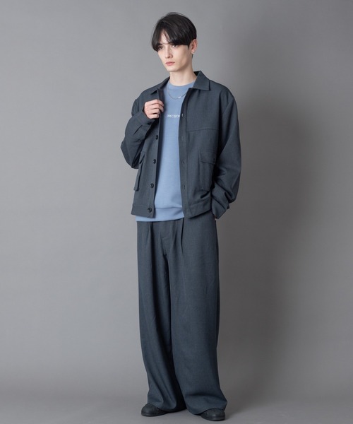 BROWNY(ブラウニー)の「BROWNY/【26年春夏新作】ダブルポケットショートジャケット(ブルゾン・メンズ・ブルー系その他/ブラック・MEDIUM/LARGE)」の22枚目の写真