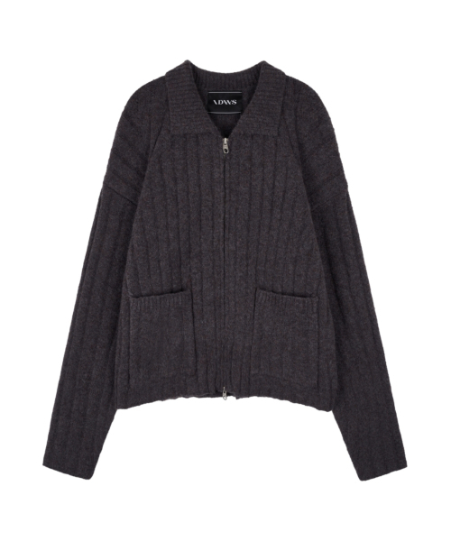 IDWS(アイドンワナセル)の「Wave Line Boucle Collar Knit Multi(カーディガン/ボレロ・レディース・その他・0/1/2)」の3枚目の写真