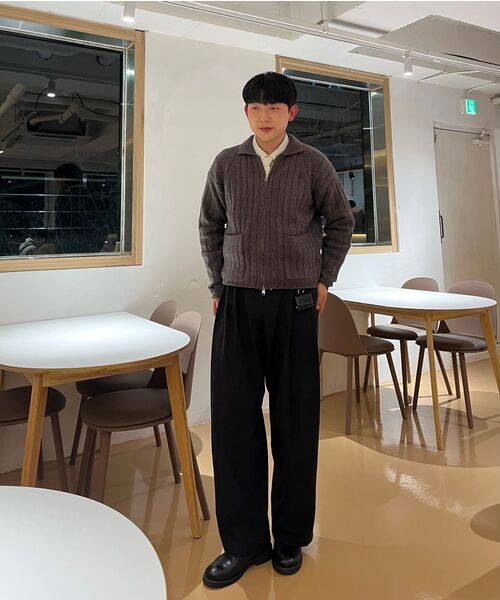 IDWS(アイドンワナセル)の「Wave Line Boucle Collar Knit Multi(カーディガン/ボレロ・レディース・その他・0/1/2)」の12枚目の写真