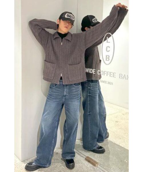 IDWS(アイドンワナセル)の「Wave Line Boucle Collar Knit Multi(カーディガン/ボレロ・レディース・その他・0/1/2)」の9枚目の写真