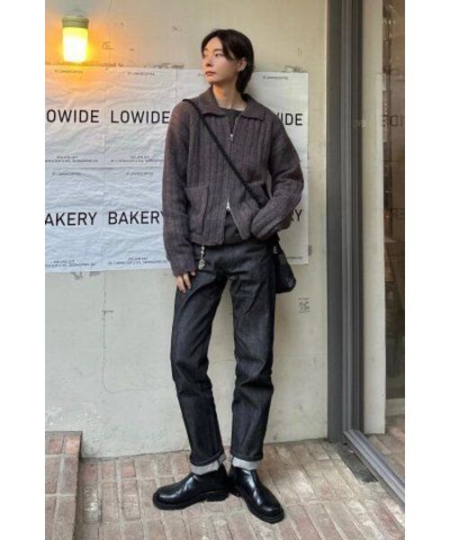 IDWS(アイドンワナセル)の「Wave Line Boucle Collar Knit Multi(カーディガン/ボレロ・レディース・その他・0/1/2)」の5枚目の写真