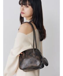 MURUA | ロングショルダースクエアボストンバッグ(ショルダーバッグ)