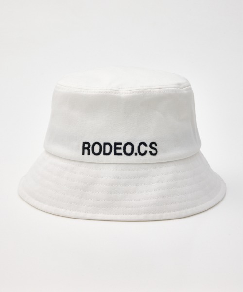 RODEO CROWNS WIDE BOWL（ロデオクラウンズワイドボウル）の「ロゴバケットハット（ハット・メンズ・グリーン系その他2/ブラック/オフホワイト・FREE）」の2枚目の写真