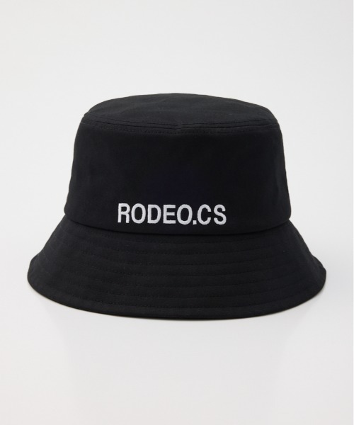 RODEO CROWNS WIDE BOWL（ロデオクラウンズワイドボウル）の「ロゴバケットハット（ハット・メンズ・グリーン系その他2/ブラック/オフホワイト・FREE）」の3枚目の写真