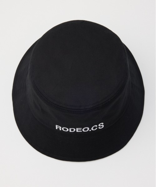RODEO CROWNS WIDE BOWL（ロデオクラウンズワイドボウル）の「ロゴバケットハット（ハット・メンズ・グリーン系その他2/ブラック/オフホワイト・FREE）」の5枚目の写真