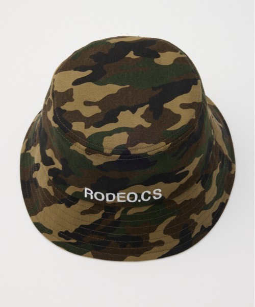 RODEO CROWNS WIDE BOWL（ロデオクラウンズワイドボウル）の「ロゴバケットハット（ハット・メンズ・グリーン系その他2/ブラック/オフホワイト・FREE）」の15枚目の写真