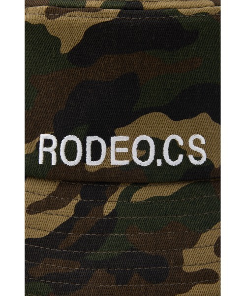 RODEO CROWNS WIDE BOWL（ロデオクラウンズワイドボウル）の「ロゴバケットハット（ハット・メンズ・グリーン系その他2/ブラック/オフホワイト・FREE）」の18枚目の写真