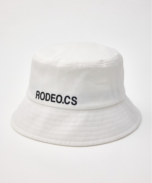 RODEO CROWNS WIDE BOWL（ロデオクラウンズワイドボウル）の「ロゴバケットハット（ハット・メンズ・グリーン系その他2/ブラック/オフホワイト・FREE）」の9枚目の写真