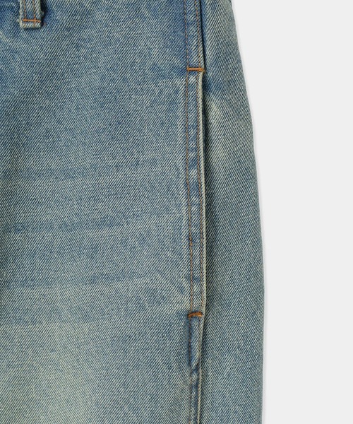louren（ローレン ）の「【louren/ローレン】vintage side pocket denim/ビンテージサイドポケットデニムパンツ（デニムパンツ・レディース・インディゴブルー/ブラック・38/36）」の6枚目の写真
