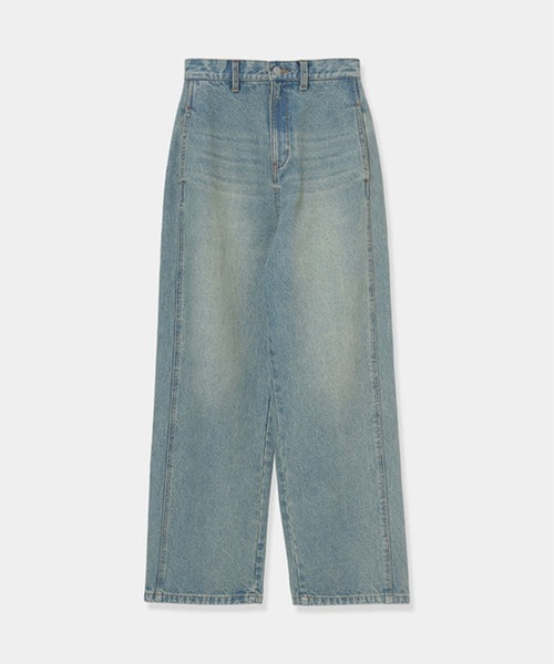 louren（ローレン ）の「【louren/ローレン】vintage side pocket denim/ビンテージサイドポケットデニムパンツ（デニムパンツ・レディース・インディゴブルー/ブラック・38/36）」の12枚目の写真
