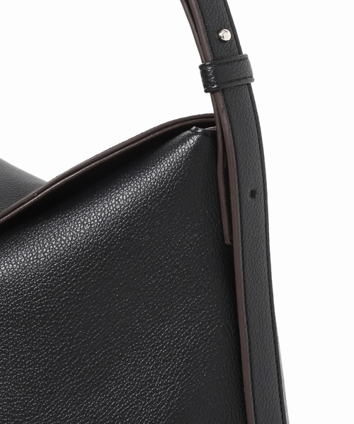 Spick & Span（スピックアンドスパン）の「&MyuQ / アンドミューク UPIS grand（トートバッグ・レディース・ブラック/ベージュ・FREE）」の10枚目の写真