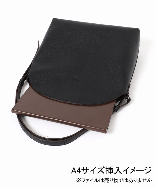 Spick & Span（スピックアンドスパン）の「&MyuQ / アンドミューク UPIS grand（トートバッグ・レディース・ブラック/ベージュ・FREE）」の12枚目の写真