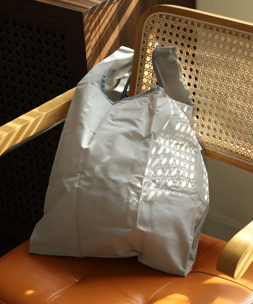 FUNALIVE(ファンアライブ)の「AVVENTURA エコバッグ 抗菌防臭 BIOLINER 日本製(エコバッグ/サブバッグ・メンズ・ブラック/ライトブルー/ピンク/ライトグレー/ライトグリーン/ベージュ/イエロー/ネイビー/ラベンダー・FREE)」の11枚目の写真