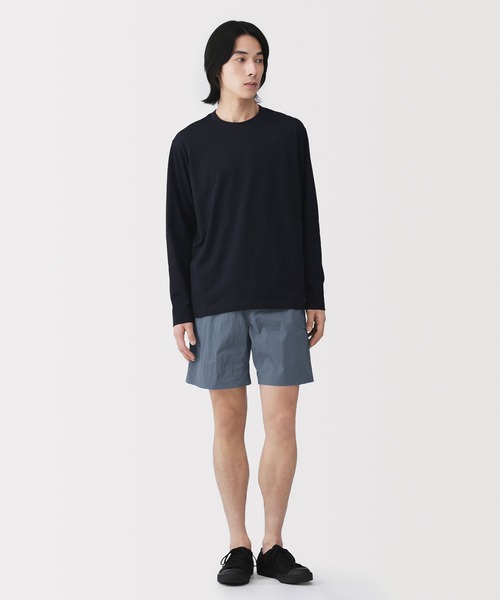 無印良品(ムジルシリョウヒン)の「紳士 撥水ナイロンポケッタブルショートパンツ(その他パンツ・メンズ・ライトグレー/グレー系/ブルー系/スモーキーグリーン系/ブラック/ベージュ・S/M/L/XL)」の13枚目の写真