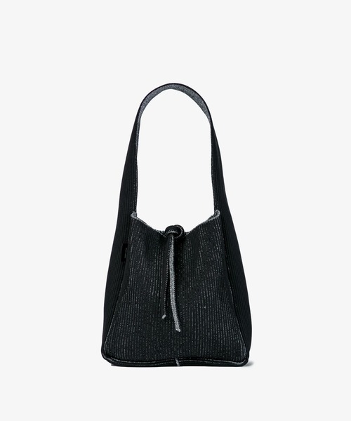 LASTFRAME（ラストフレーム）の「KYOTO METALLIC REVERSIBLE TASUKI TOTE SMALL（トートバッグ・レディース・ブラック/グレー・FREE）」の3枚目の写真