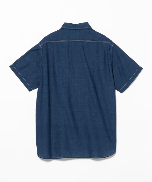 BEAMS PLUS(ビームスプラス)の「WORK Plain Indigo Chambray(シャツ/ブラウス・メンズ・インディゴブルー・LARGE/SMALL/X-LARGE/MEDIUM)」の10枚目の写真