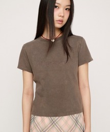 WASHED STONE LOGO T/SH ウォッシュドストーンロゴTシャツ 春服 夏服