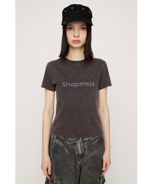 SLY（スライ）の「WASHED STONE LOGO T/SH ウォッシュドストーンロゴTシャツ 春服 夏服（Tシャツ/カットソー・レディース・ライトピンク/ライトブラック/カーキ/ライトブルー・FREE）」の12枚目の写真