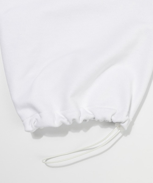 FANCY CLUB(ファンシークラブ)の「A'GEM/9 × .kom『FANCY CLUB/ファンシークラブ』BIG CROSS EYELET SWEATPANTS/ビッグクロス アイレットスウェットパンツ(スウェットパンツ・レディース・ホワイト/ブラック・FREE)」の21枚目の写真