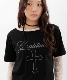 3.3 Field Trip/ストーンクロスロゴストール付きTシャツ