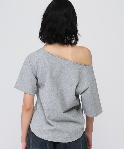 3.3 Field Trip (3.3フィールドトリップ)の「3.3 Field Trip/ストーンクロスロゴストール付きTシャツ(Tシャツ/カットソー・レディース・ブラック/グレー/ホワイト・FREE)」の17枚目の写真