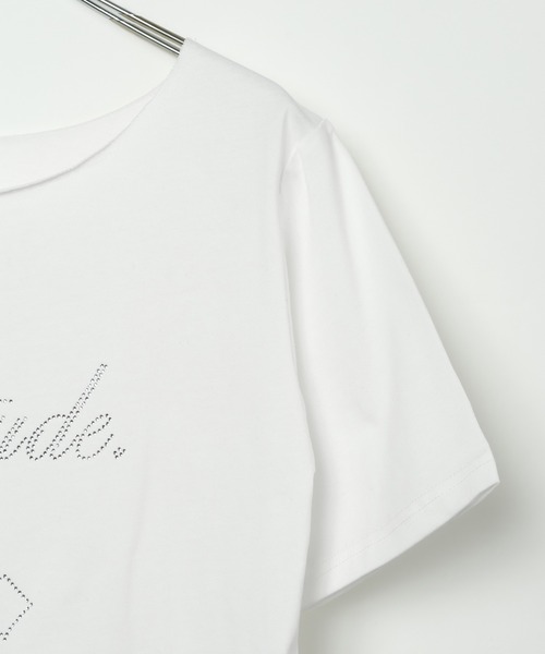 3.3 Field Trip (3.3フィールドトリップ)の「3.3 Field Trip/ストーンクロスロゴストール付きTシャツ(Tシャツ/カットソー・レディース・ブラック/グレー/ホワイト・FREE)」の21枚目の写真