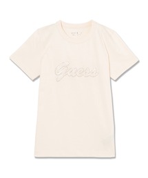 Short Sleeves Crew Neck 3D GUESS Script Tee 半袖Tシャツ