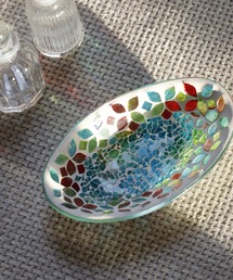 MOTO（モト）の「モザイクオーバルトレイ（その他雑貨）」