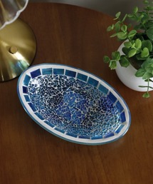 FUNALIVE（ファンアライブ）の「モザイク オーバルトレイ（インテリア雑貨）」