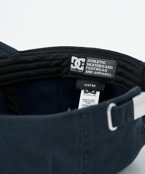 DC SHOES（ディーシーシューズ）の「DC SHOES メンズ DC CAP STAR VINTAGE STRAPBACK キャップ 【2026年春夏モデル】/帽子（キャップ・メンズ・ブルー/ブラック・FREE）」の7枚目の写真