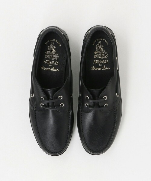 ARTESANOS × Steven Alan＞ 2EYE DECK/シューズ（モカシン/デッキ