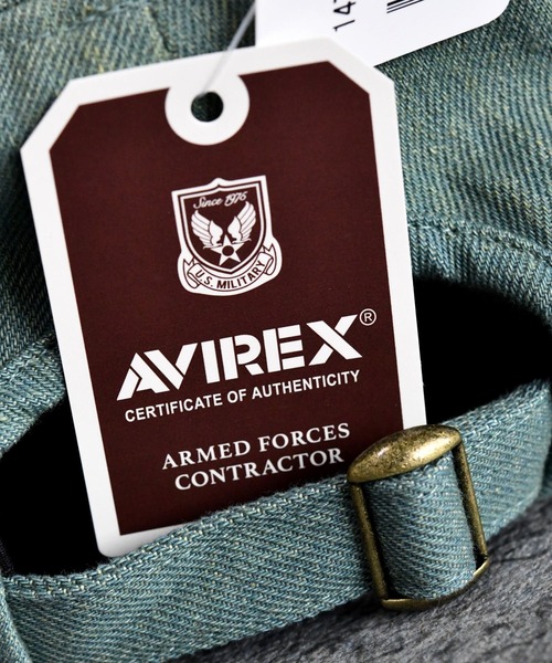 AVIREX(アヴィレックス)の「AVIREX別注 BIG SIZE ワークキャップ(キャップ・メンズ・ブラック系その他2/ベージュ/ネイビー/その他1/インディゴブルー/その他/カーキ/ブラック/グレー/ブラック系その他・X-LARGE)」の17枚目の写真