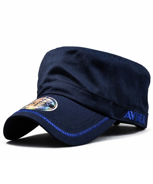 AVIREX(アヴィレックス)の「AVIREX別注 BIG SIZE ワークキャップ(キャップ・メンズ・ブラック系その他2/ベージュ/ネイビー/その他1/インディゴブルー/その他/カーキ/ブラック/グレー/ブラック系その他・X-LARGE)」の18枚目の写真