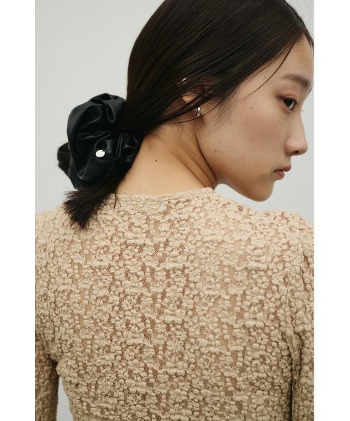 STYLEMIXER（スタイルミキサー）の「タックショルダーレースカーデ（カーディガン/ボレロ・レディース・アイボリー/ブラック/ベージュ・FREE）」の9枚目の写真